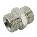 Doppelnippel, Zylindrisches Gewinde, PN 40, Messing-/Vernickelt/Edelstahl - Fittingstore