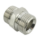 Doppelnippel, Zylindrisches Gewinde, PN 40, Messing-/Vernickelt/Edelstahl - Fittingstore