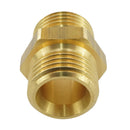 Doppelnippel, Zylindrisches Gewinde, PN 40, Messing-/Vernickelt/Edelstahl - Fittingstore