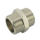 Doppelnippel, Zylindrisches Gewinde, PN 40, Messing-/Vernickelt/Edelstahl - Fittingstore