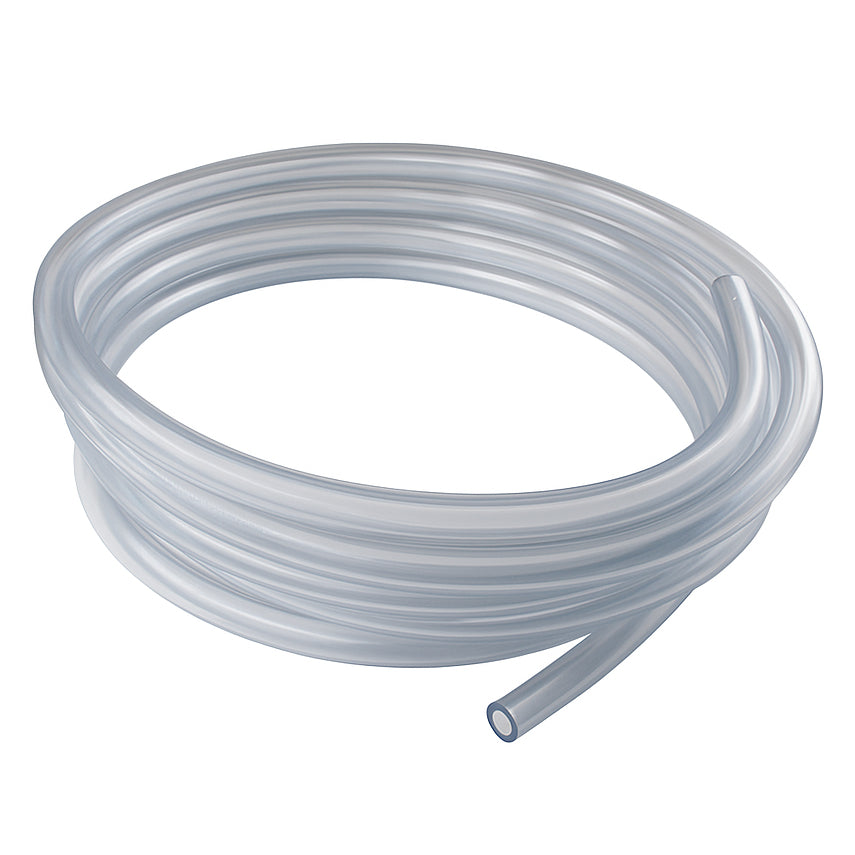FLEXTUBE TX 38mm X 5mm (1 1/2 Zoll), 15m Lang PVC Schlauch Mit Gewebe, Lebensmittelecht Durchsichtig Flexibel Druckschlauch Druckluftschlauch Lebensmittelschlauch Wasserschlauch Luftschlauch