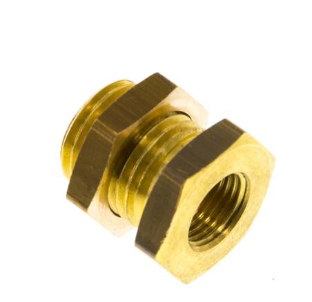 Edelstahl-Schottverschraubung 304 – Außendurchmesser Wählbar: 1/8″, 1/4″, 3/8, 1/2″ Oder 3–25 Mm – Für Bis 450 °C Und 40 MPa – Union-Typ