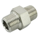 Doppelnippel 3-Teilig mit Außengewinde, konisch dichtend - Fittingstore