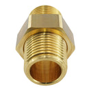 Doppelnippel 3-Teilig mit Außengewinde, konisch dichtend - Fittingstore