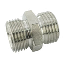 Doppelnippel, Zylindrisches Gewinde, PN 40, Messing-/Vernickelt/Edelstahl - Fittingstore