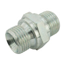 Hydraulik-Doppelnippel mit G-Gewinde (60° Universaldichtkegel, außen) bis 400 bar - Fittingstore