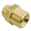 Doppelnippel mit metrischem Gewinde & M-G Gewinde, PN 16 - Fittingstore