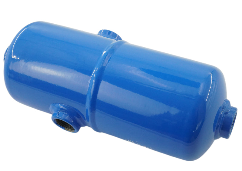 Druckluftbehälter Kessel aus Stahl – Kompressor-Zusatztank für stationäre Druckluftsysteme (1 bis 11,8 L)