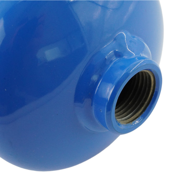 Druckluftbehälter Kessel aus Stahl – Kompressor-Zusatztank für stationäre Druckluftsysteme (1 bis 11,8 L)