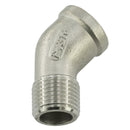 Einschraubwinkel 45° mit Innen- und Außengewinde - Fittingstore