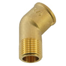 Einschraubwinkel 45° mit Innen- und Außengewinde - Fittingstore