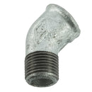 Einschraubwinkel 45° mit Innen- und Außengewinde - Fittingstore