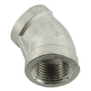 Winkel 45° mit Innengewinde, bis 25 bar - Fittingstore