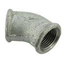 Winkel 45° mit Innengewinde, bis 25 bar - Fittingstore