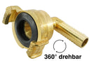 Winkel-Gartenschlauch-Schnellkupplungen (drehbar), ST - 40 mm - Fittingstore