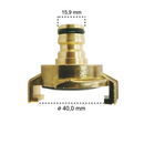 Gartenschlauch-Schnellkupplungen, Adapter (Gardena) - Fittingstore