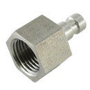 Kupplungsstecker mit Innengewinde - NW 2,7 - Fittingstore