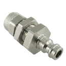 Kupplungsstecker mit Überwurfmutter & Schottgewinde - NW 5 Messing-/vernickelt, Edelstahl - Fittingstore