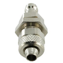 Kupplungsstecker mit Überwurfmutter & Schottgewinde - NW 5 Messing-/vernickelt, Edelstahl - Fittingstore