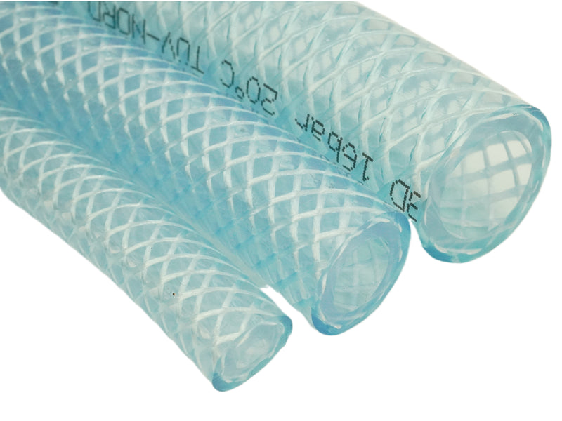 PVC Gewebeschlauch Druckluftschlauch für Lebensmittel farbig Meterware Rot 6 mm PVC Gewebeschlauch Druckluftschlauch für Lebensmittel farbig Meterware Rot 6 mm