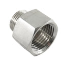 Reduziernippel mit zylindrischem Außen- und Innengewinde, bis PN 40 - Fittingstore