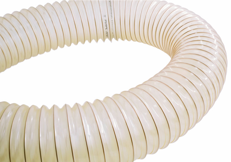 Mittelschwere Saug-Druck PU-Spiralschläuche (Meterware)