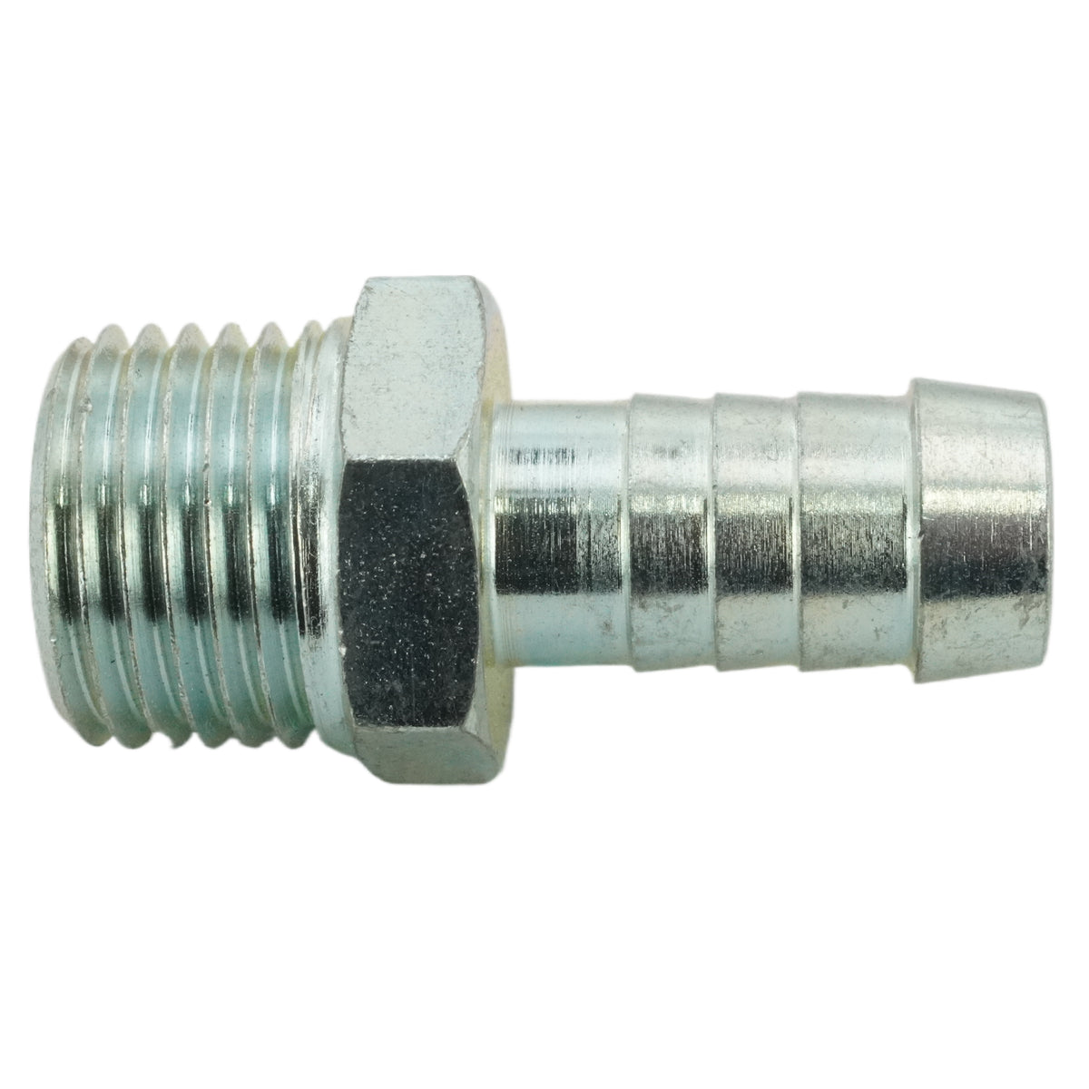 Produktbild von 16 Mm Schlauchtülle 3/8 PT Außengewinde – 304 Edelstahl Gerade Rohrverbinder Für Wasser, Luft Und Kraftstoff