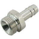 Schlauchtüllen mit Außengewinde (zylindrisch), bis 40 bar, Edelstahl & Stahl verzinkt - Fittingstore