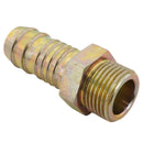 Schlauchtüllen mit Außengewinde (zylindrisch), bis 40 bar, Edelstahl & Stahl verzinkt - Fittingstore