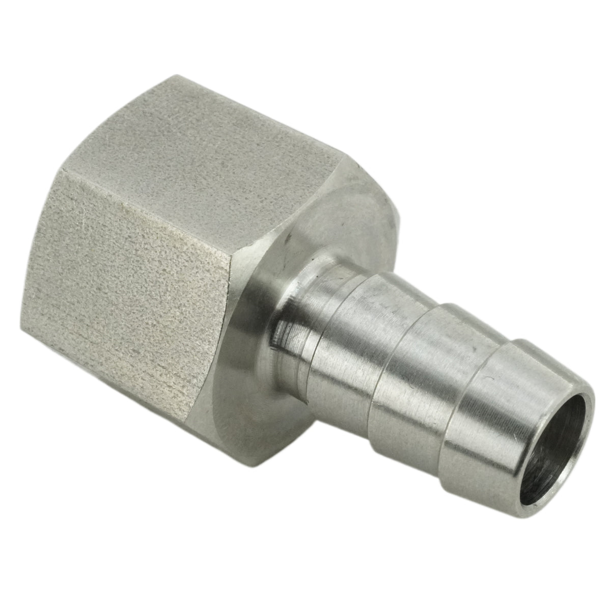 2er-Set Schlauchtülle Aus Edelstahl – 1/2 Zoll Innengewinde, Barb 10 Mm, Für Wasser, Gas, Luft & Öl, 304 Edelstahl, Bis 20 Bar