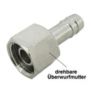 Schlauchtüllen mit Überwurfmutter, bis 40 bar - Fittingstore