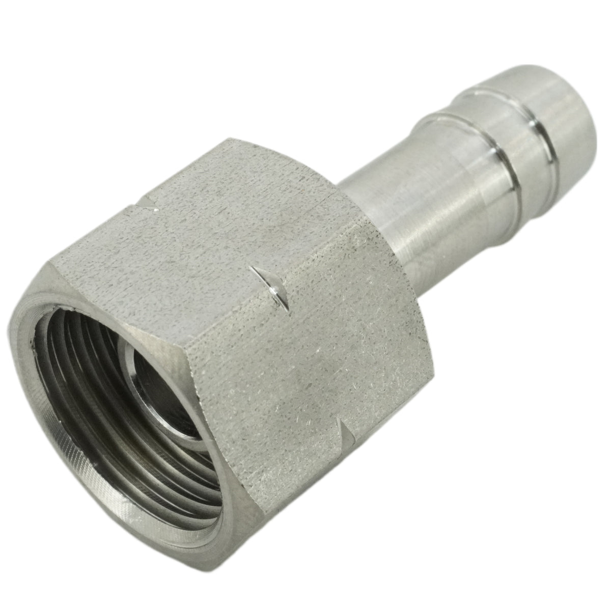 Schlauchtülle Mit Überwurfmutter & Linksgewinde – Messing, G 1/4“, 4 Mm, Bis 40 Bar