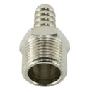 Schlauchtüllen mit konischem Gewinde, bis 16 bar, Messing vernickelt - Fittingstore