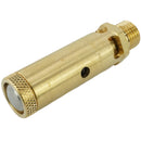 TÜV-Sicherheitsventile Druckluft (DN8), 6 bis 20 bar, Messing