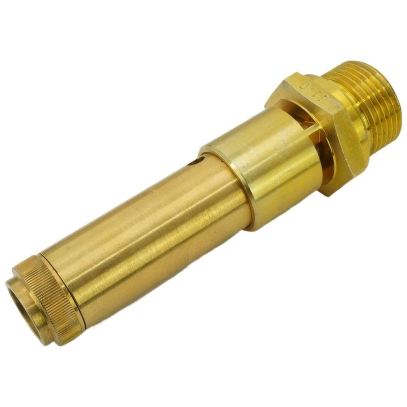 TÜV-Sicherheitsventile Druckluft (DN10), 6 bis 20 bar, Messing & Messing vernickelt