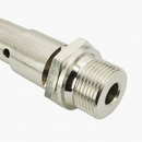 TÜV-Sicherheitsventile Druckluft (DN10), 6 bis 20 bar, Messing & Messing vernickelt