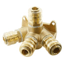 Wanddose Luftweiche mit 4x Kupplungsdosen NW 7,2 - Fittingstore