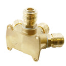 Wanddose Luftweiche mit 4x Kupplungsdosen NW 7,2 - Fittingstore