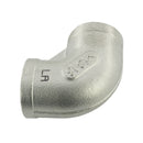 Winkel 90° mit Innengewinde (gegossen), bis 25 bar - Fittingstore