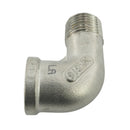 Einschraubwinkel 90° mit Innen- & Außengewinde (gegossen), bis 25 bar - Fittingstore