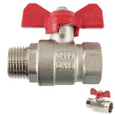 Kugelhähne 2-teilig mit vollem Durchgang, Eco-Line - PN 25 - Fittingstore