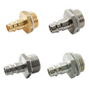 Kupplungsstecker mit Außengewinde & Dichtung - NW 7,2 - Fittingstore