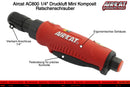 Aircat AC800 1/4" Druckluft Mini Komposit Ratschenschrauber - Fittingstore