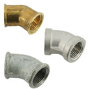 Winkel 45° mit Innengewinde, bis 25 bar - Fittingstore