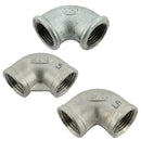 Winkel 90° mit Innengewinde (gegossen), bis 25 bar - Fittingstore