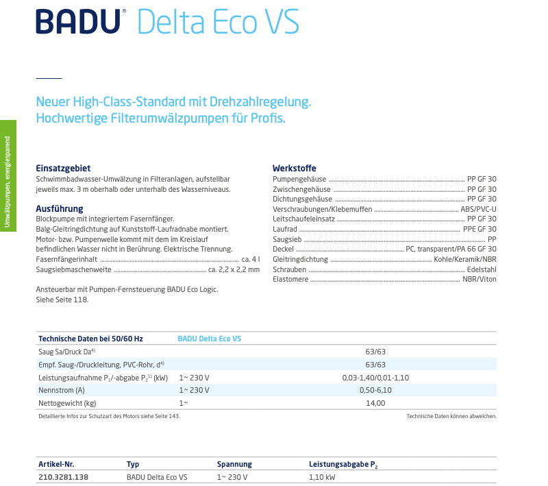 BADU® Delta Eco VS