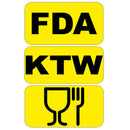 PVC-Schläuche mit Gewebeeinlage - Lebensmittelqualität - Meterware - Fittingstore