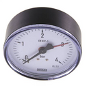 Manometer waagerecht Ø 80, 100 mm, Klasse 2.5 - Fittingstore