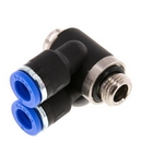 IQS Y-Steckverschraubungen mit Außensechskant & Gewinde (zylindrisch) - Fittingstore