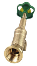 Nahaufnahme Schräsitz Muffe Absperrventil Gewindegröße